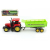 Teddies Traktor s vlekem na setrvačník - 35 cm