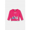 Detská bavlnená košeľa s dlhým rukávom United Colors of Benetton 35RYG10KC.P.seasonal ružová 82