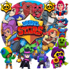 JEDLÝ OBRÁZOK NA TORTU BRAWL STAR NARODENINY POSTAVY 10 ks DEKORÁCIA GAME ROBLOX