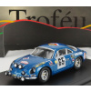 Trofeu Renault Alpine A110 (nočná verzia) N 65 2nd Rally Tour De Corse 1969 P.orsini - J.b.canonici 1:43 Blue Met