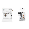 Ascaso Steel DUO PID, White&Wood + Rocket Espresso FAUSTINO 3.1, copper