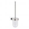 Grohe Essentials Cube WC kefa s držiakom, supersteel 40513DC1-GR