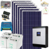 Solárny FV ostrovný systém OFFGRID 1-F DC24V SP3.0kWp/4A250Ah/RMN3 GARANT300RCH (GARANT170-RCHATA-30M: Pevný solárny FV ostrovný komplet OFF-GRID DC24V pre garantovanú celoročnú spotrebu elektr. energ