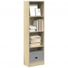 zahrada-XL Knižnica dub sonoma 40x24x143 cm kompozitné drevo 857785