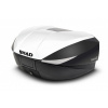Vrchný kufor na motorku SHAD SH58X biely (rozšíriteľný koncept) so zámkom PREMIUM