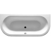 Hoesch Happy D. nástenná vaňa 180x80 cm oválna biela 6180.010