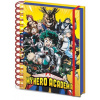 Pyramid International Zápisník My Hero Academia Radial Character Burst A5