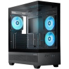 CHIEFTEC Vista / ATX / 3x120mm ARGB fan / USB 2.0 / USB 3.0 / USB-C / presklená / čierna