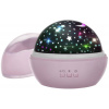 Projektor noční oblohy Deluxe růžový