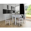 DWX Jedálenská zostava (Poli 1 + 4x stolička Nilo 11)