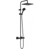 Hansgrohe Vernis Shape - Sprchový set Showerpipe 240 s termostatom, 2 prúdy, EcoSmart, matná čierna 26429670