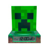 Lampa s budíkom a hodinami Minecraft Creeper