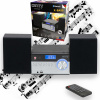 FM USB Mini HiFi systém CD-ROM hudobná veža Bluetooth X-BASS