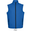 SOL'S | Race BW Men, Pánska 2-vrst. softshell. vesta, modrá royal, XXL