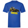 Bager boss - Kráľovsky modrá , Pánske , S