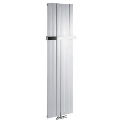 SAPHO COLONNA 45 x 180cm 910W kúpeľňový radiátor, stredové pripojenie, strieborná, IR145
