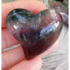 Fluorit srdiečko (40 x 35 x 19 mm)