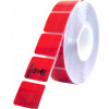 Prexim Fólia reflexná 50 mm × 50 m delená červená