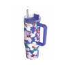 Quokka Stream, Nerezový termo pohár Flower Dusk, 950ml, 40032