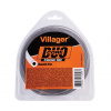 Guľatý silón do krovinorezu VILLAGER duo core, 15m 2.4mm