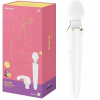 Satisfyer Double Wander vibračná palička White