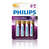 Philips baterie AA Ultra lithium - 4ks FR6LB4A/10