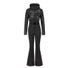 Overal Perfect Moment Sammy Star Ski Suit Black/Snow White XS