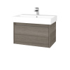 Dreja Kúpeľňová skrinka BONO SZZ 70 umývadlo Glance - D03 Cafe / Úchytka T34 / D03 Cafe