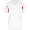 DAIBER JN 316 / Dámske bežecké tričko - white/red XL
