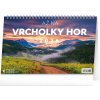 NOTIQUE Stolový kalendár Až na vrcholky hôr 2026, 23,1 x 14,5 cm