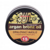 Vivaco Sun Argan Bronz Oil Glitter Effect opaľovacie maslo s arganovým olejom a trblietkami SPF15 200 ml