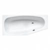 Kaldewei Advantage - Asymetrická vaňa Mini pravá 834, 1570x 70/48 cm, antislip, biela 224430000001