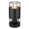 Stolová lampa Nočný stolík E27 čierna Industrial Dimitri Rabalux