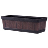Strend Pro Kvetináč GDA Woodeff 816 teak 46x17x14 cm