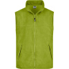 James & Nicholson Vesta JN 45, fleecová COT02004504205-lime green 2XL Zelená lime