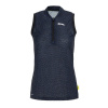 Slazenger Zip Sleeveless Polo Navy XL