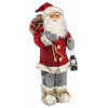 Figúrka Mikuláš/Santa Claus s lampášom 46 cm