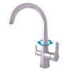 Arttec Drezová batéria ZAMBEZI, Farba: chróm, Rozmer: 3/8'' ZA018.5