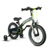 QPLAY Bicykel Miniby 3v1 Grey, vek 2 - 8 rokov