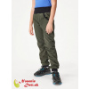 Unuo detské softshellové nohavice Street Khaki, Veľkosť oblečenia 98/104+Unuo Detské softshellové nohavice s fleecom Street Khaki, Veľkosť oblečenia 98/104