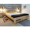Deja Buková postel Adele 160x200 s rošty a matracemi Arizona