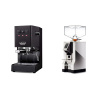 Gaggia New Classic EVO, black + Eureka Mignon Perfetto, CR chrome