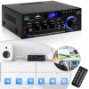 BLUETOOTH 5.0 AUDIO ZOSILŇOVAČ, 2-KANÁLOVÝ STEREO HIFI ZOSILŇOVAČ S USB