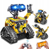 SADA STAVEBNÍC ROBOTOV, HRA, PROGRAMOVATEĽNÝ ROBOT, HRAČKY (3 v 1 2,4 GHz 4CH technický RC robot na diaľkové ovládanie Wall-E Deň detí)