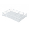 Odkladač organizér, k zásuvkovému boxu Leitz Plus Wow Cube, LEITZ, preihľadný