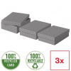 Esselte Esselte Home, set 3 ks, velikost M nízký, šedá
