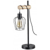 Rabalux 5245 stolné svietidlo Fabian 1x40W | E27 - čierna, drevo