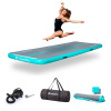 Insportline Airtrack Airstunt 400x100x10 cm šedý s elektrickou pumpou
