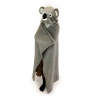 Cozy Noxxiez Koala hrejivá deka s kapucňou so zvieratkom a labkovými vreckami