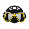 Šnorchlovací set 3 v 1, ŽLTÝ, L/XL, plutvy 42-47, maska, šnorchel